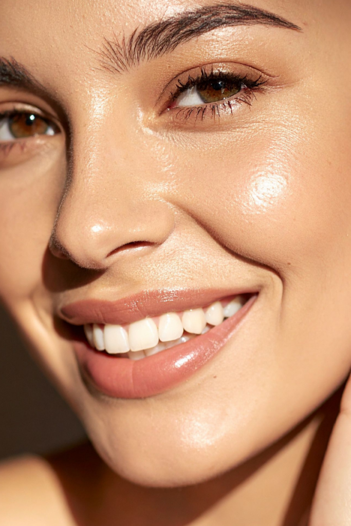 Young woman smiling